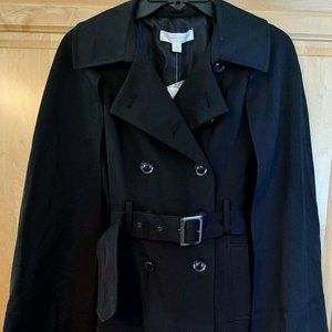*NEW YORK & COMPANY ' TRENCH COAT / CAPE OVERLAY'